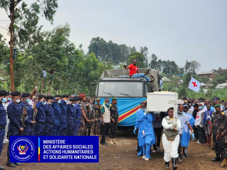 10 OCTOBRE 2024 : LA CEREMONIE D’ENTERREMENT OFFICIELLE EN MEMOIRE DES VICTIMES DU RECENT NAUFRAGE SUR LE LAC KIVU