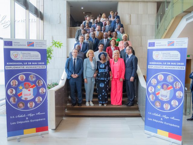 RDC – 28 MAI 2025 : TABLE RONDE AVEC LES PARLEMENTAIRES EUROPEENS SUR LA SITUATION HUMANITAIRE DE LEST DU PAYS